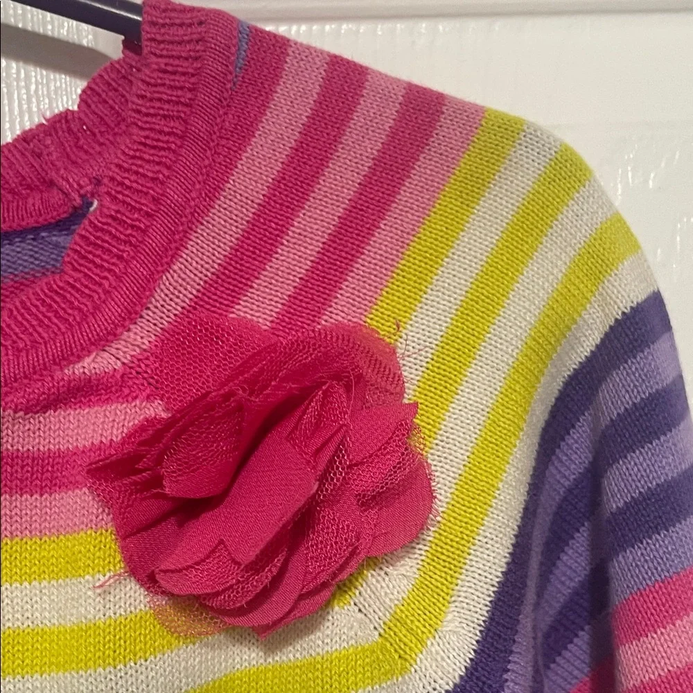 The Children’s Place Striped Mulit Color Dress Long Sleeve Size 3T